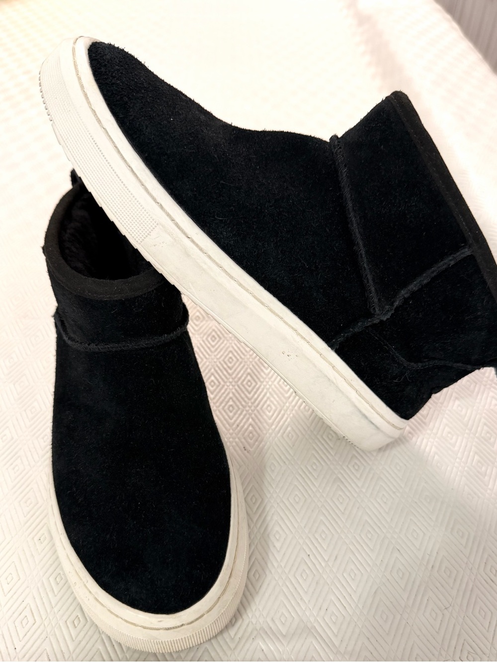 Women’s Ugg ankle boots black suede size 6